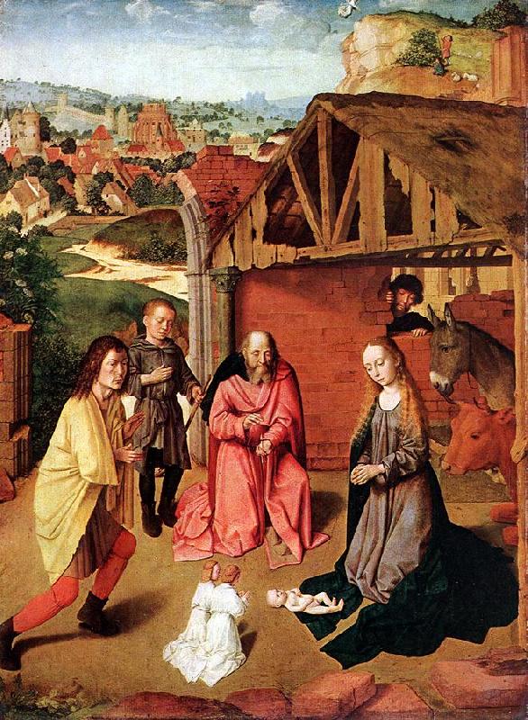 DAVID, Gerard The Nativity dfgs